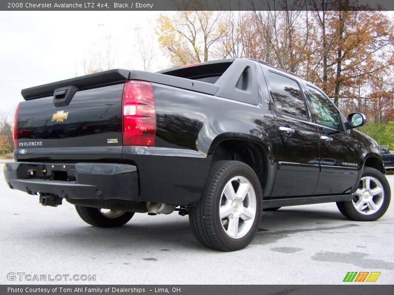 Black / Ebony 2008 Chevrolet Avalanche LTZ 4x4