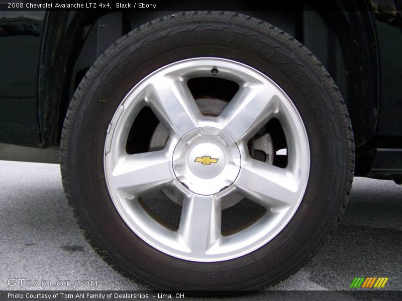 Black / Ebony 2008 Chevrolet Avalanche LTZ 4x4