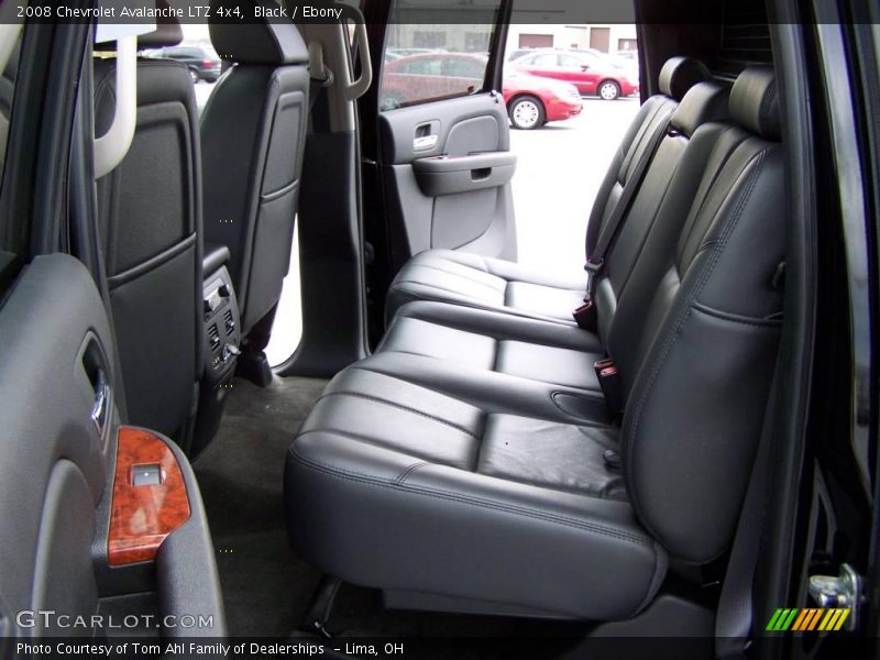 Black / Ebony 2008 Chevrolet Avalanche LTZ 4x4