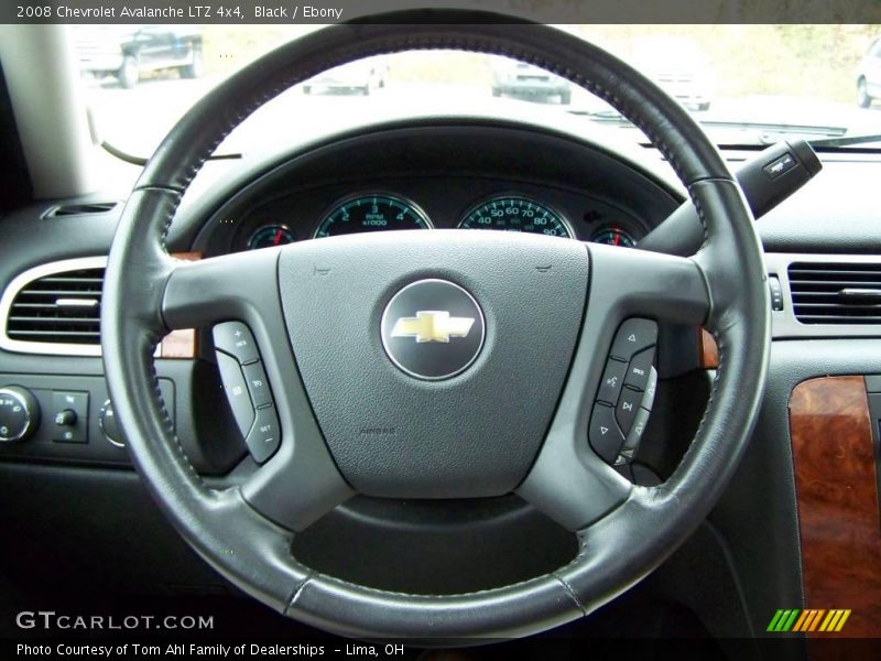 Black / Ebony 2008 Chevrolet Avalanche LTZ 4x4
