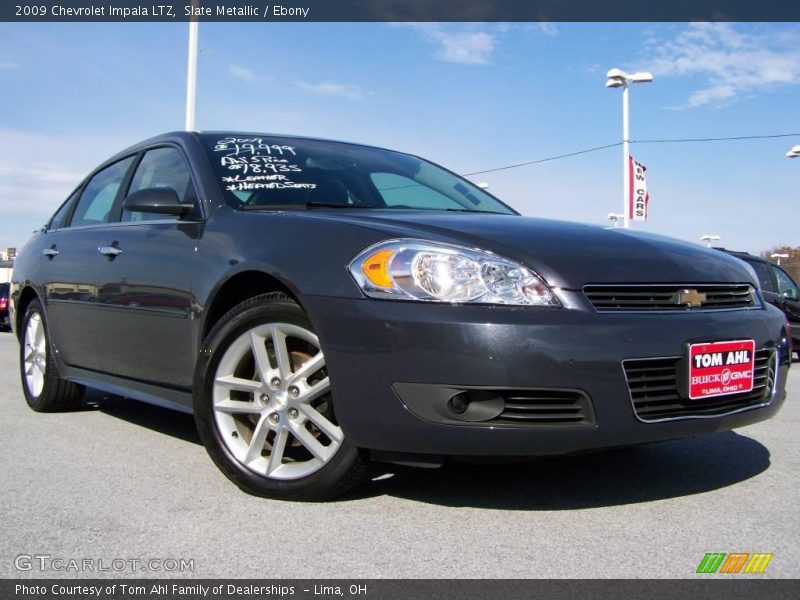 Slate Metallic / Ebony 2009 Chevrolet Impala LTZ