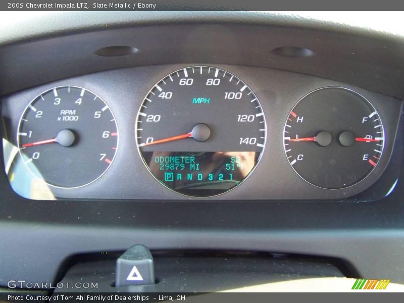 Slate Metallic / Ebony 2009 Chevrolet Impala LTZ
