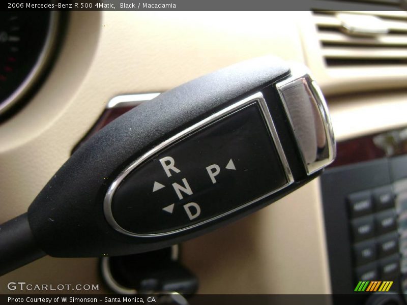 Black / Macadamia 2006 Mercedes-Benz R 500 4Matic