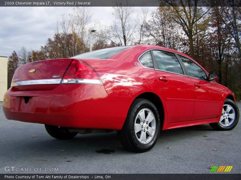 Victory Red / Neutral 2009 Chevrolet Impala LT