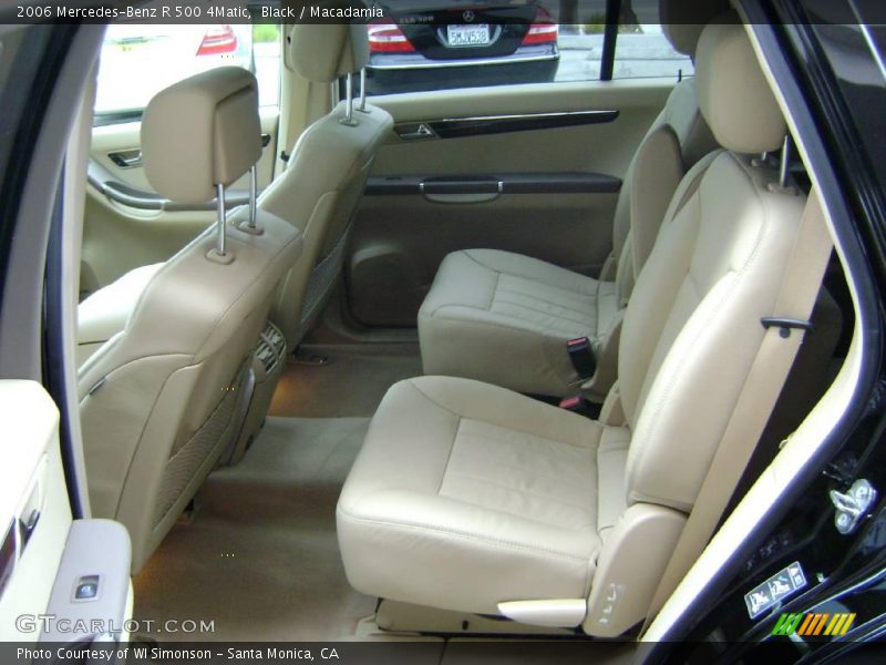 Black / Macadamia 2006 Mercedes-Benz R 500 4Matic