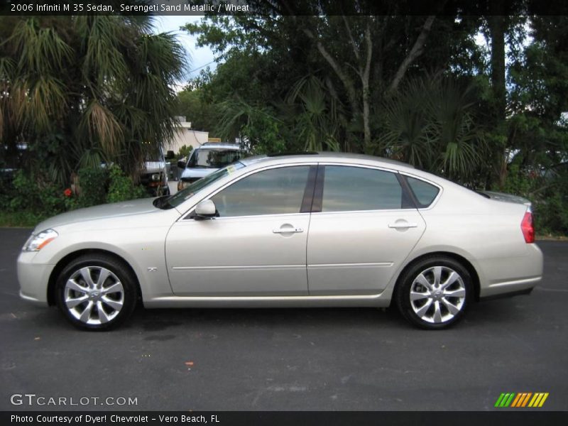 Serengeti Sand Metallic / Wheat 2006 Infiniti M 35 Sedan