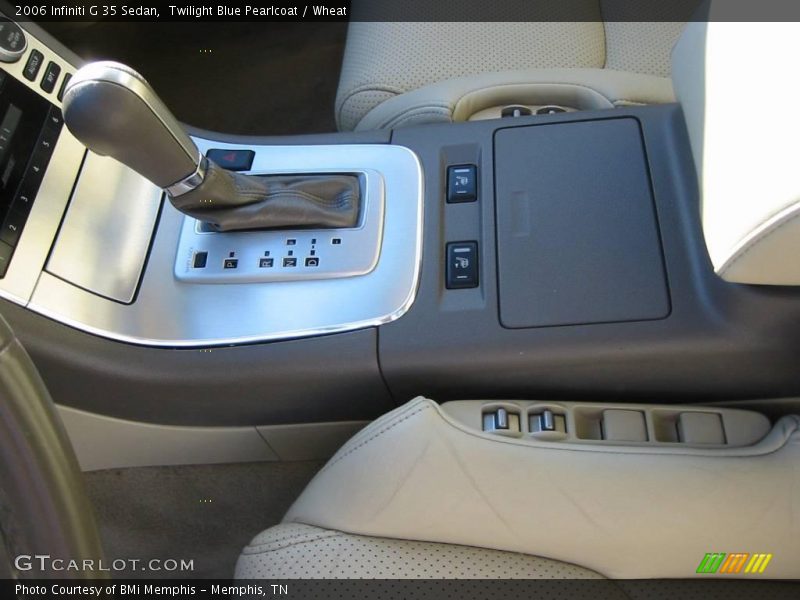 Twilight Blue Pearlcoat / Wheat 2006 Infiniti G 35 Sedan