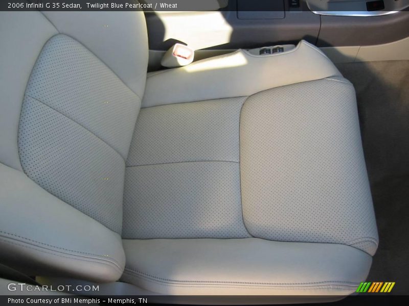 Twilight Blue Pearlcoat / Wheat 2006 Infiniti G 35 Sedan