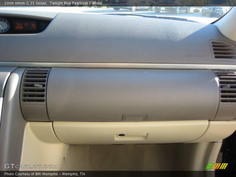 Twilight Blue Pearlcoat / Wheat 2006 Infiniti G 35 Sedan