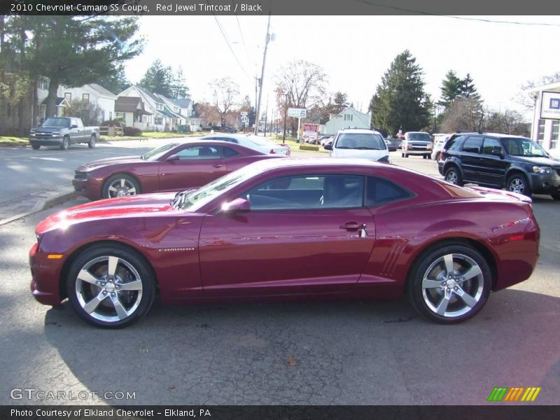 Red Jewel Tintcoat / Black 2010 Chevrolet Camaro SS Coupe