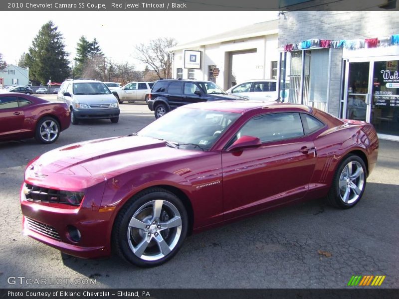Red Jewel Tintcoat / Black 2010 Chevrolet Camaro SS Coupe