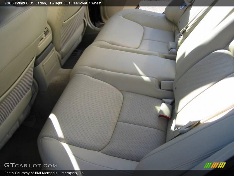 Twilight Blue Pearlcoat / Wheat 2006 Infiniti G 35 Sedan