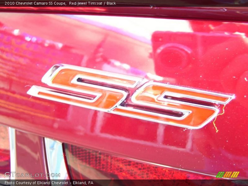 Red Jewel Tintcoat / Black 2010 Chevrolet Camaro SS Coupe