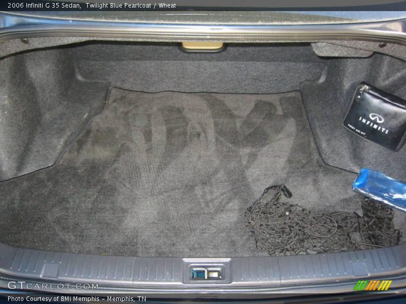 Twilight Blue Pearlcoat / Wheat 2006 Infiniti G 35 Sedan
