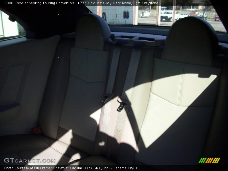 Linen Gold Metallic / Dark Khaki/Light Graystone 2008 Chrysler Sebring Touring Convertible