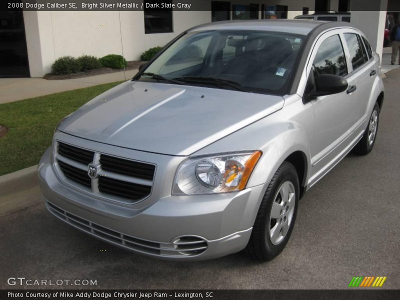 Bright Silver Metallic / Dark Slate Gray 2008 Dodge Caliber SE