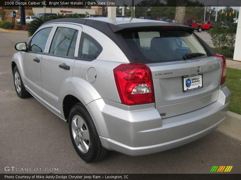 Bright Silver Metallic / Dark Slate Gray 2008 Dodge Caliber SE