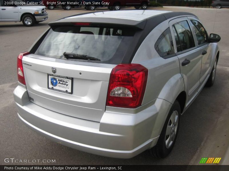 Bright Silver Metallic / Dark Slate Gray 2008 Dodge Caliber SE