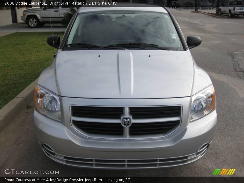 Bright Silver Metallic / Dark Slate Gray 2008 Dodge Caliber SE