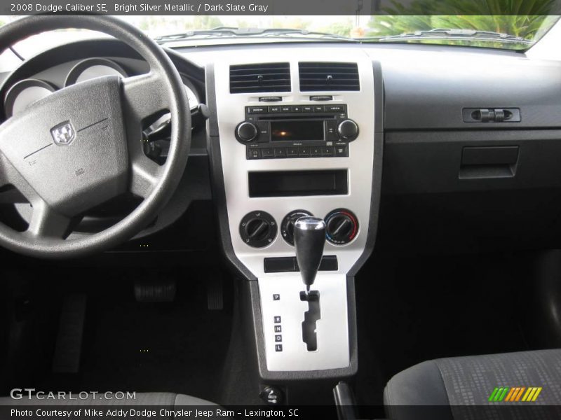 Bright Silver Metallic / Dark Slate Gray 2008 Dodge Caliber SE