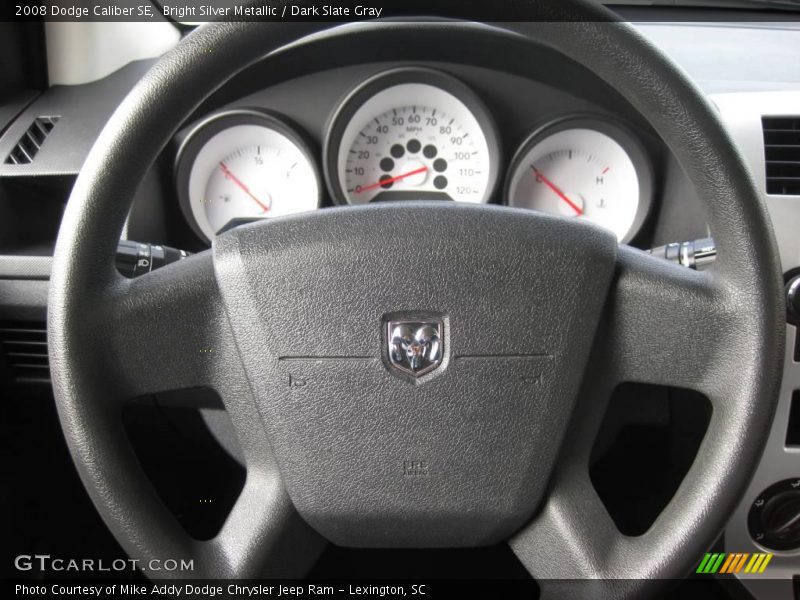 Bright Silver Metallic / Dark Slate Gray 2008 Dodge Caliber SE