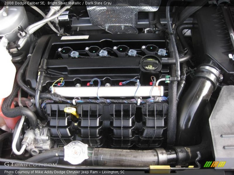 Bright Silver Metallic / Dark Slate Gray 2008 Dodge Caliber SE