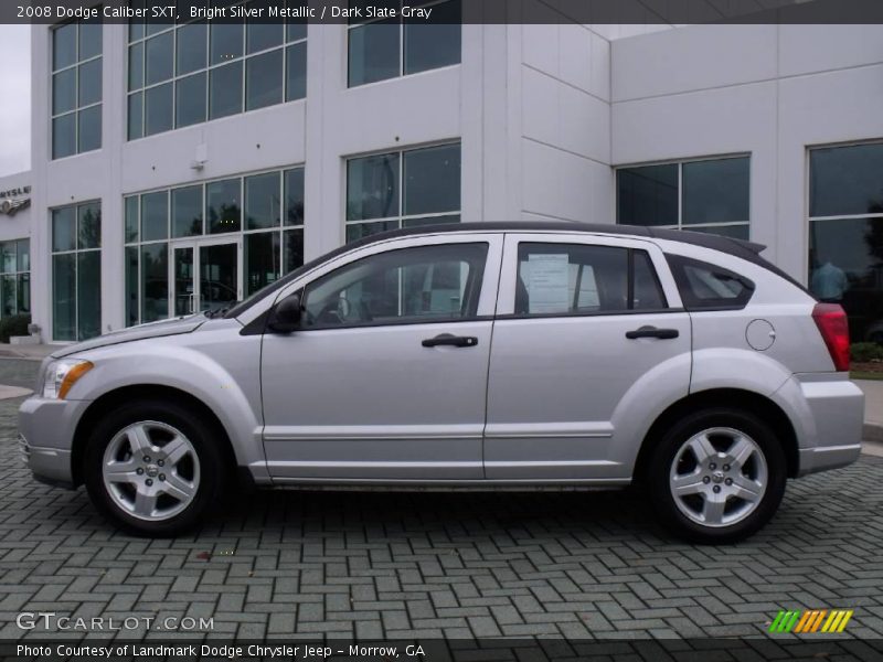 Bright Silver Metallic / Dark Slate Gray 2008 Dodge Caliber SXT