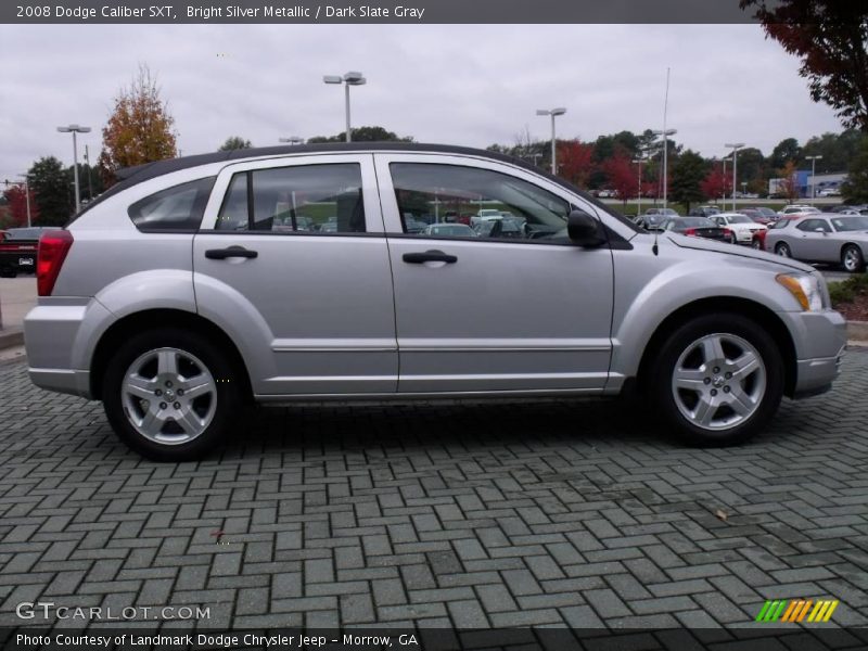 Bright Silver Metallic / Dark Slate Gray 2008 Dodge Caliber SXT
