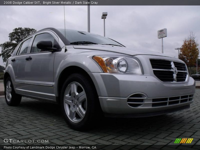 Bright Silver Metallic / Dark Slate Gray 2008 Dodge Caliber SXT