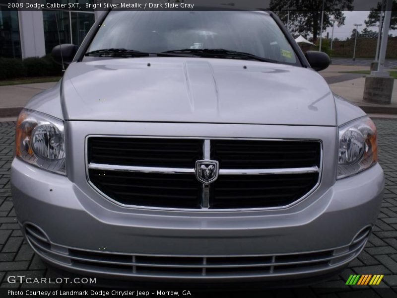 Bright Silver Metallic / Dark Slate Gray 2008 Dodge Caliber SXT