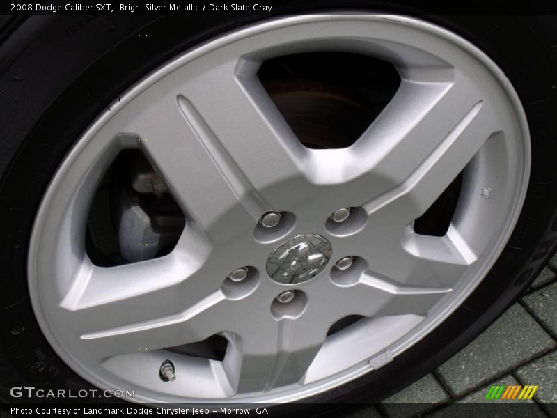 Bright Silver Metallic / Dark Slate Gray 2008 Dodge Caliber SXT