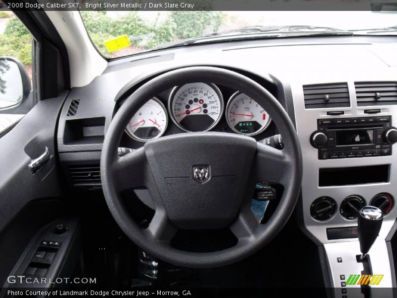Bright Silver Metallic / Dark Slate Gray 2008 Dodge Caliber SXT