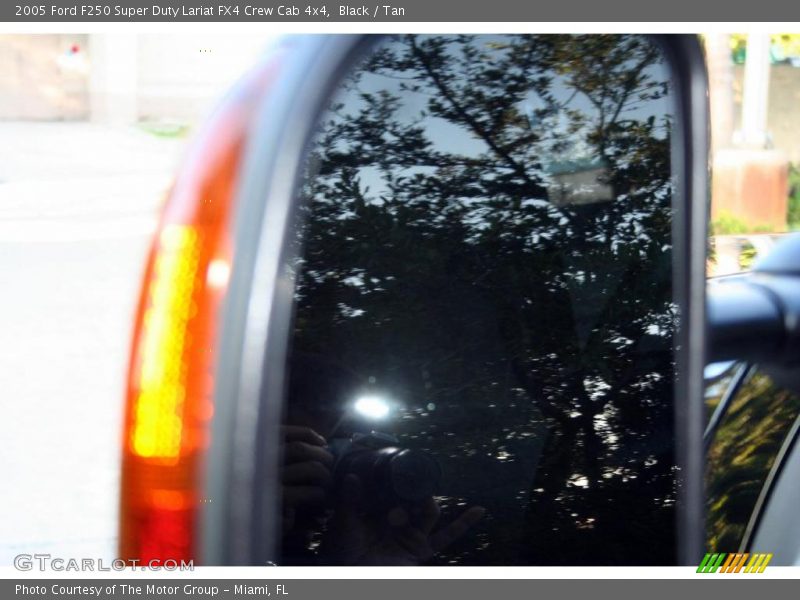 Black / Tan 2005 Ford F250 Super Duty Lariat FX4 Crew Cab 4x4