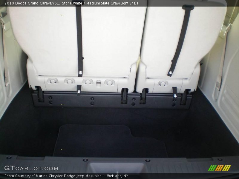 Stone White / Medium Slate Gray/Light Shale 2010 Dodge Grand Caravan SE