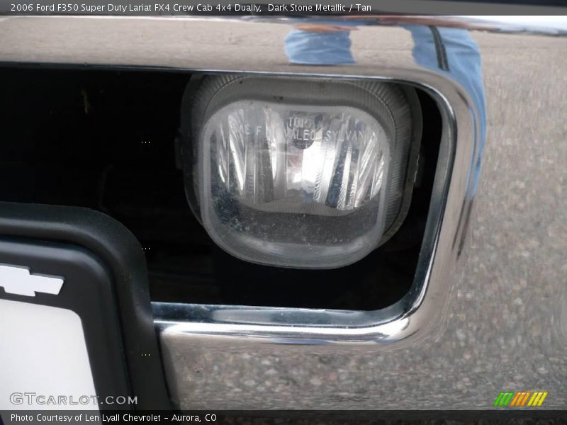 Dark Stone Metallic / Tan 2006 Ford F350 Super Duty Lariat FX4 Crew Cab 4x4 Dually