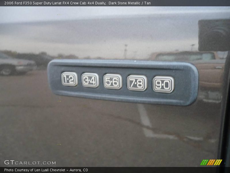 Dark Stone Metallic / Tan 2006 Ford F350 Super Duty Lariat FX4 Crew Cab 4x4 Dually