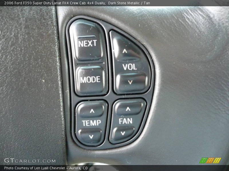 Dark Stone Metallic / Tan 2006 Ford F350 Super Duty Lariat FX4 Crew Cab 4x4 Dually