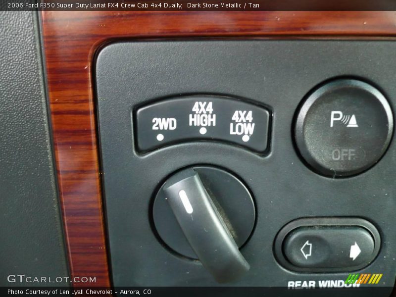 Dark Stone Metallic / Tan 2006 Ford F350 Super Duty Lariat FX4 Crew Cab 4x4 Dually
