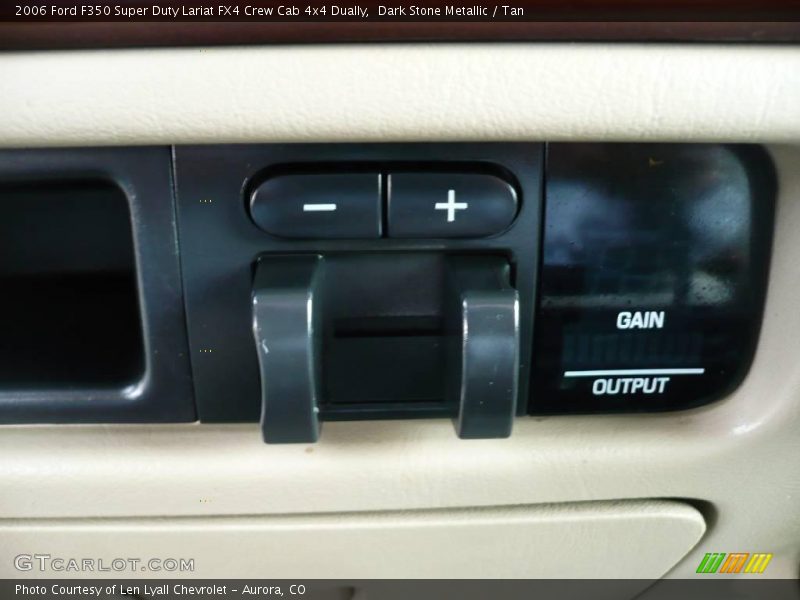 Dark Stone Metallic / Tan 2006 Ford F350 Super Duty Lariat FX4 Crew Cab 4x4 Dually