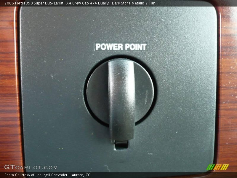 Dark Stone Metallic / Tan 2006 Ford F350 Super Duty Lariat FX4 Crew Cab 4x4 Dually