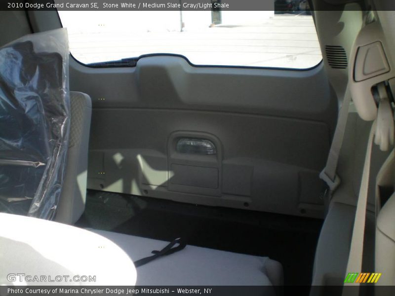 Stone White / Medium Slate Gray/Light Shale 2010 Dodge Grand Caravan SE