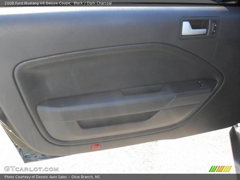 Black / Dark Charcoal 2008 Ford Mustang V6 Deluxe Coupe