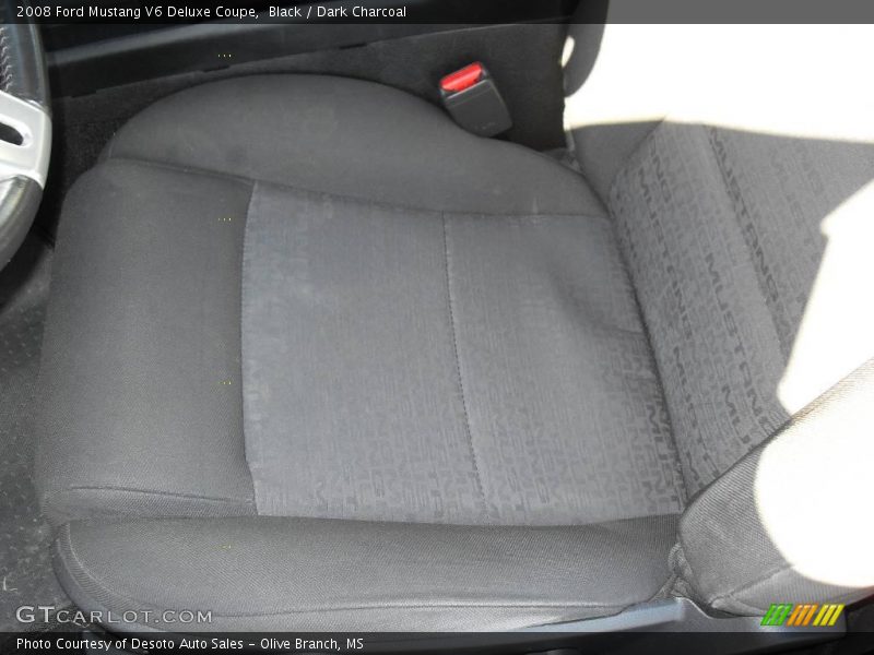 Black / Dark Charcoal 2008 Ford Mustang V6 Deluxe Coupe