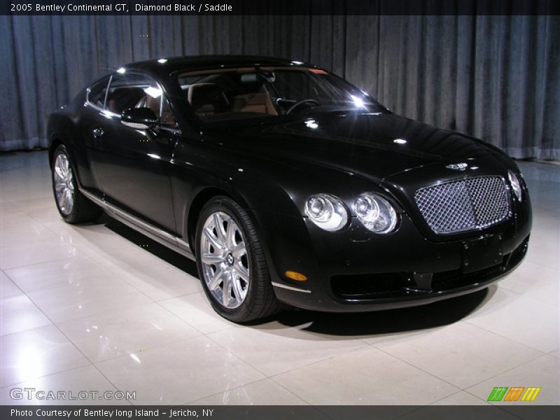 Diamond Black / Saddle 2005 Bentley Continental GT
