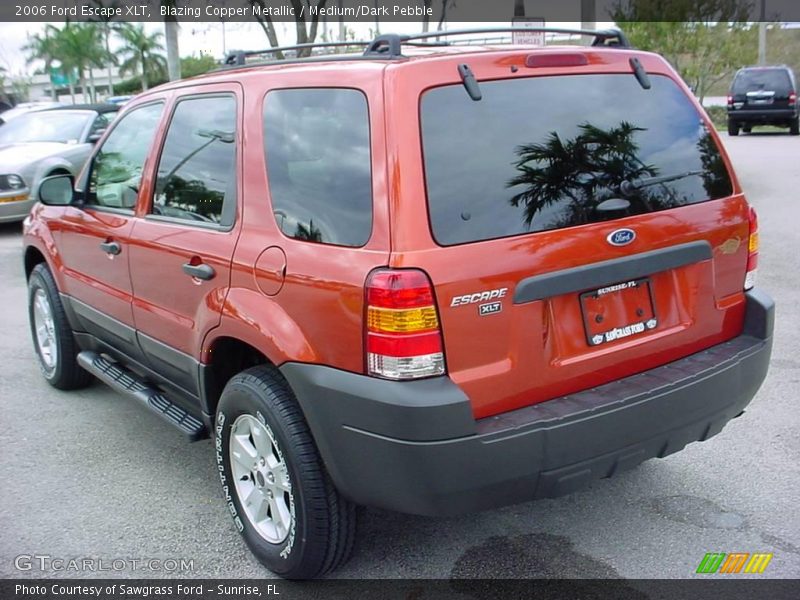 Blazing Copper Metallic / Medium/Dark Pebble 2006 Ford Escape XLT
