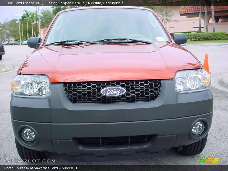 Blazing Copper Metallic / Medium/Dark Pebble 2006 Ford Escape XLT