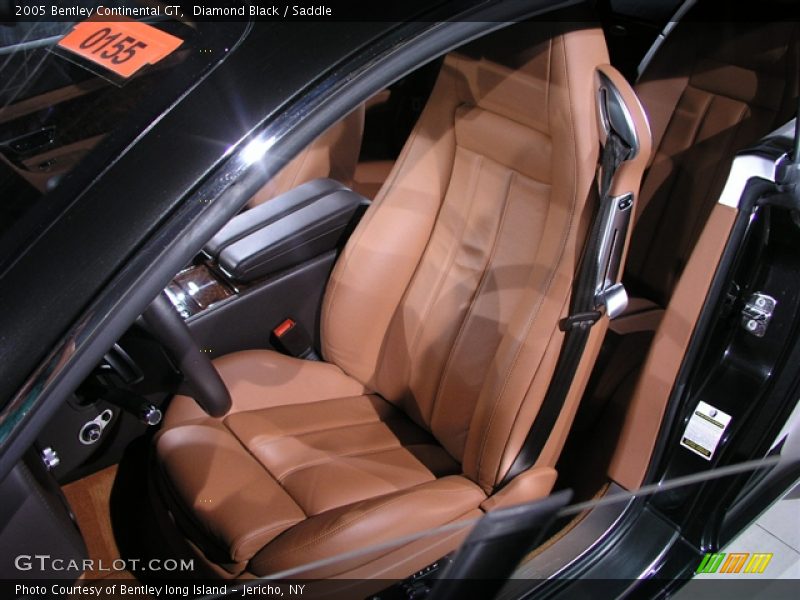Diamond Black / Saddle 2005 Bentley Continental GT