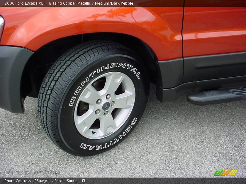 Blazing Copper Metallic / Medium/Dark Pebble 2006 Ford Escape XLT