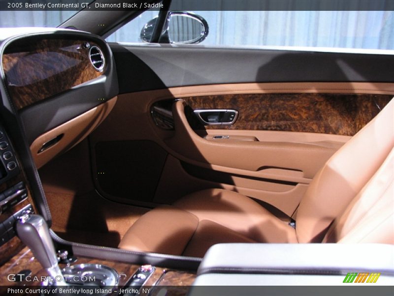 Diamond Black / Saddle 2005 Bentley Continental GT