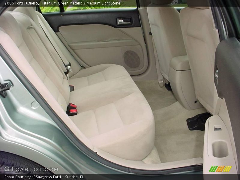 Titanium Green Metallic / Medium Light Stone 2006 Ford Fusion S